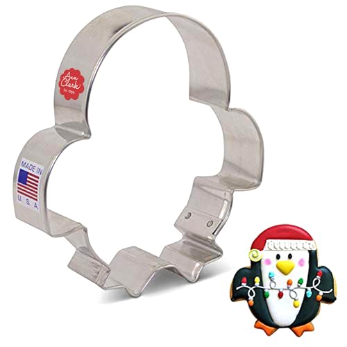 Cute Penguin Cookie Cutter 4 Made in USA by Ann Clark