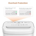 Amazon Basics 8-Sheet Cross Cut Paper and Credit Card Shredder for Security, Heavy Duty, White - Image 5