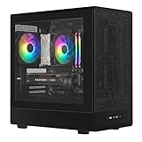  Nuwo Tiger Pro PC de bureau fixe i7 6700 max 4 GHz 16 Go Mémoire RAM 1 To Disque dur SSD M2 Carte vidéo séparée RX 580 16 Go sans fil USB WIFI Windows 11 PRO  Ordinateur de jeu prêt à l\'emploi