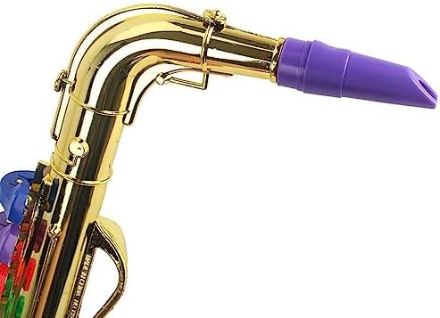 Kid Saxophone Trumpet Toy Trumpet Horn Children Plastic 8 Note Early Educational Toy Simulation Musical Instrument Toys 4 417EO8Jc+IL. AC