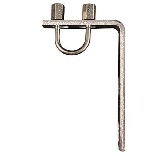 Soporte Milton 1165 para fijar línea de aire de 1/4 y 3/8 sin vibración 2
