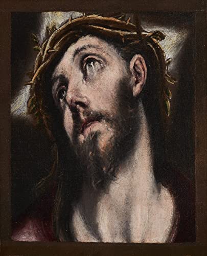 Impression toile El Greco Le Christ portant tableau décoration salon de luxe