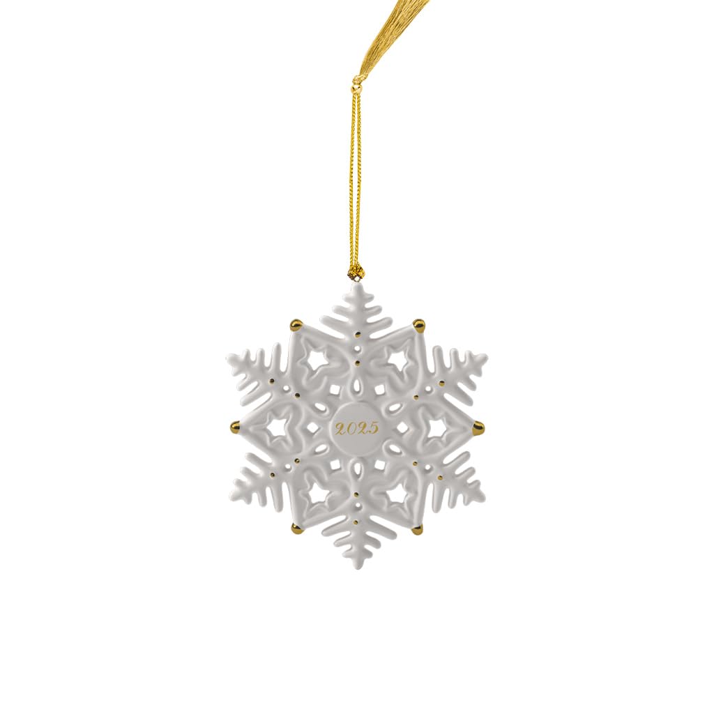 Villeroy & Boch Christmas Classics Ornament Snowflake 7 x 4.5 x 13 cm