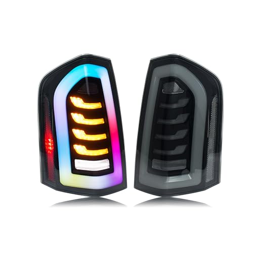 inginuity time LED Tail Lights for Chrysler 300 300S 300C 2011-2014 Start-up Animation Sequential Turn Signal Rear Lamps Accessory AssemblyNot Fit 2015-2020