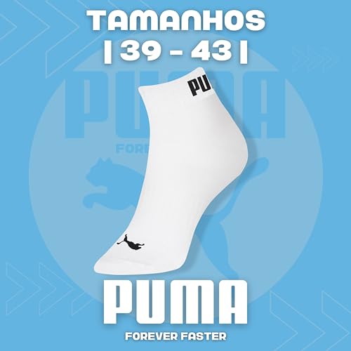 KIT 04 MEIA CANO BAIXO MASCULINA KIT - PUMA | KIT - C | 39-43
