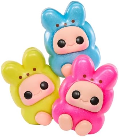 Hyojo Peeps Marshmallow Bunny Series, Blind Box Collectible Plush, Limited Edition Toy Gift for All Ages, 3 to Collect, Pink, Yellow and Blue — view 8
