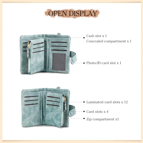 Custom Wallet for Women Custom Birth Flower Photo Name Wrist Strap Purse for Mom Grandma Mother's Day4