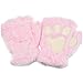 MYLH Mitaines pour enfants - Mitaines en peluche - Pour l'hiver - En extérieur - Intérieur - Gants de vélo - Avec griffes de chat - Ours, Rose, taille unique