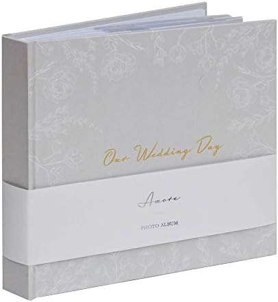 AMORE BY JULIANA? Our Wedding Day Photo Album 5" x 7" 50 Pg