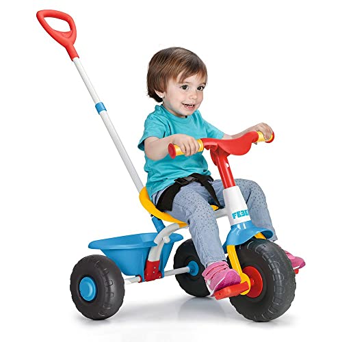 FEBER - Triciclo Trike 2 in 1 regolabile in altezza, triciclo per bambini a partire da 1 anno (famoso, è 800012810)
