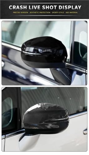Cache rétro extérieur pour Odyssey 2015-2021 coque noir brillant