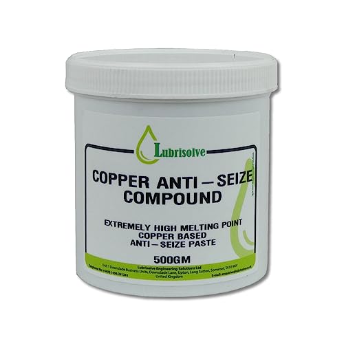 Image of Lubrisolve Copper Slip Anti-Seize Compound 500g Multi-Purpose Grease for Threads & Fasteners