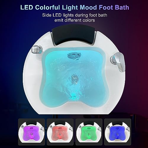 Masajeador Spa de Pies Grande con Luz y Reposapiés miniatura 3