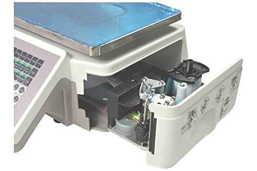 Báscula Comercial Digital TECHTONGDA 15KG con Impresora miniatura 4