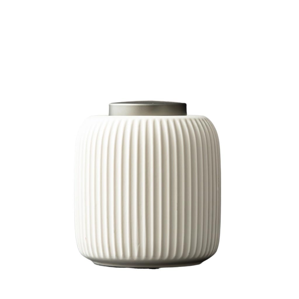Tee-Set aus Keramik im Creme-Stil, versiegelte Dose für Tee, feuchtigkeitsbeständige Box für die Aufbewahrung von grünem Tee, Vorratsglas für Tee