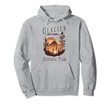 Glacier National Park Pullover Hoodie