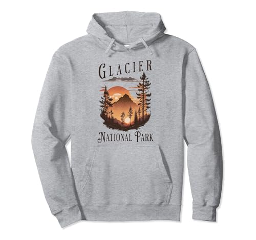 Glacier National Park Pullover Hoodie