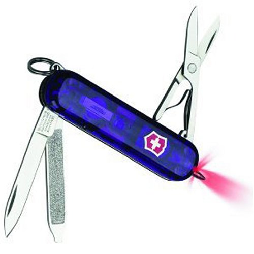 Victorinox Swiss Army Signature Lite Pocket Knife (Translucent Amethyst)