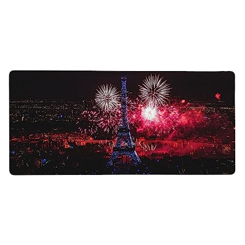 Grand tapis de souris de jeu Tour Eiffel, le cadeau idéal pour bureau