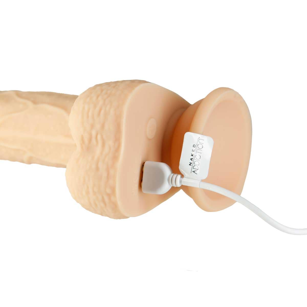 Amazon.com: Naked Addiction 7.5" Rotating and Thrusting Vibrating Dildo,  Remote Control, Platinum Cured Silicone, Strong Suction Cup, USB  Rechargeable, Bonus 3-Speed Bullet, Vanilla : Health & Household