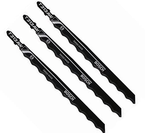 xamily T313AW3 3-Pack 6 Inch Soft Material Jigsaw Blades