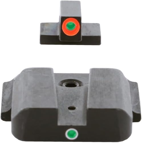 Miniatura 10 de AMERIGLO i-Dot Sight Set, compatible con Smith & Wesson M&P (excluye .22, 380, Shield, EZ, Pro, C.O.R.E y ecualizador)  Miras nocturnas delanteras y