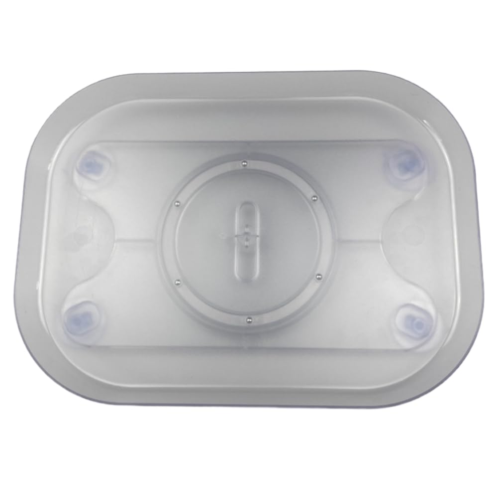 UDSKNV[KSL SmartTrack Turntable, 15.67" X 11.73", Stop Digging, Refrigerator Turntable, Grab Items