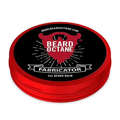 Beard Octane - Fabricator Beard Balm - 2 Oz. - Style, Hold, Moisturize - All Natural Ingredients With Shea Butter - Light To Medium Hold - Handcrafted In The Usa #TOP1
