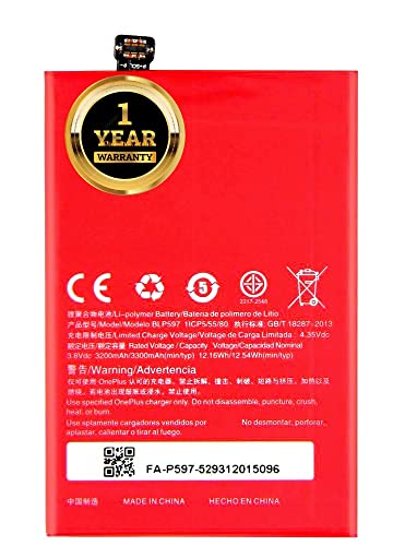 Image of Original BLP597 Battery Compatible with Oneplus 2 A2003 A2005 A2001