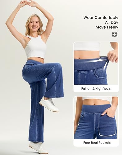 Rammus Women's Wide-Leg Stretch Jeans - 25.19 w/ Code + 37% Off Code HJTHF215 - image 4