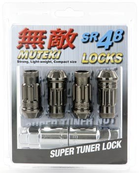 Muteki Titanium SR48 Locking Lug Set 12x1.5