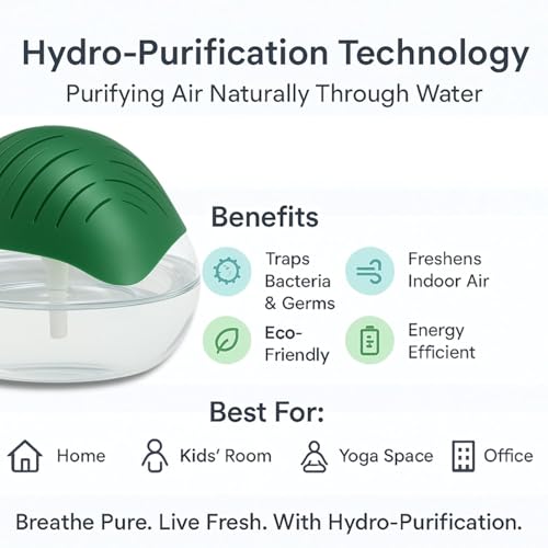 Image of Aroma Diffuser & Humidifier | 1.5L Essential Oil Diffuser | Covers 500 Sq.Ft | Includes 2 Free Fragrance Oils | Perfect for Bedroom, Office, Home, Spa & Aromatherapy
