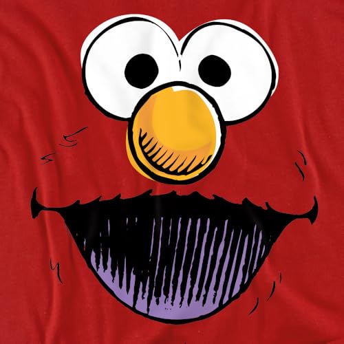 Sesame Street Elmo Retro Sketch Face Kids T Shirt for Youth Toddler Boys and Girls3