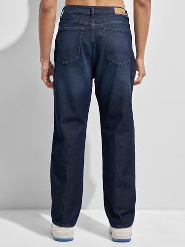 Image of Highlander Men's Straight Relaxed Fit Jeans | Stretchable | Everyday Comfort & Style| Jeans for Man|Premium Cotton Blend