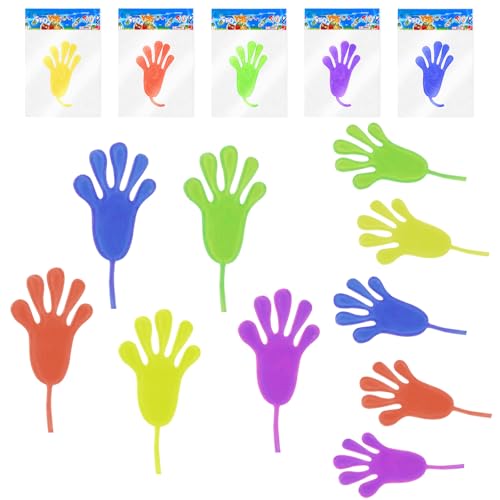 Ainiv Klatschhand Kinder, 20 STÜCK Glibberhand Mitgebsel, Bunte...