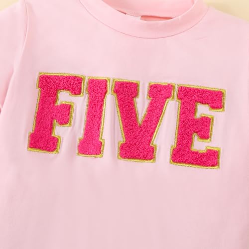 Toddler Kids Baby Girls Birthday Outfit Two/Three/Four/Five/Six T-shirt Rainbow Mesh Tulle Tutu Skirts3