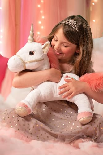 Licorne en peluche interactive pour s'endormir avec des sons féeriques - 3