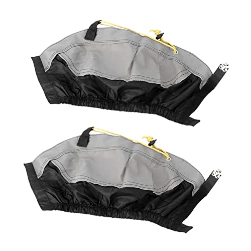 BESPORTBLE Gaiters Hiking Lightweight Nylon Waterproof Boot Gaiters Breathable Rainproof for Women Snow Sandproof Outdoors Random Color