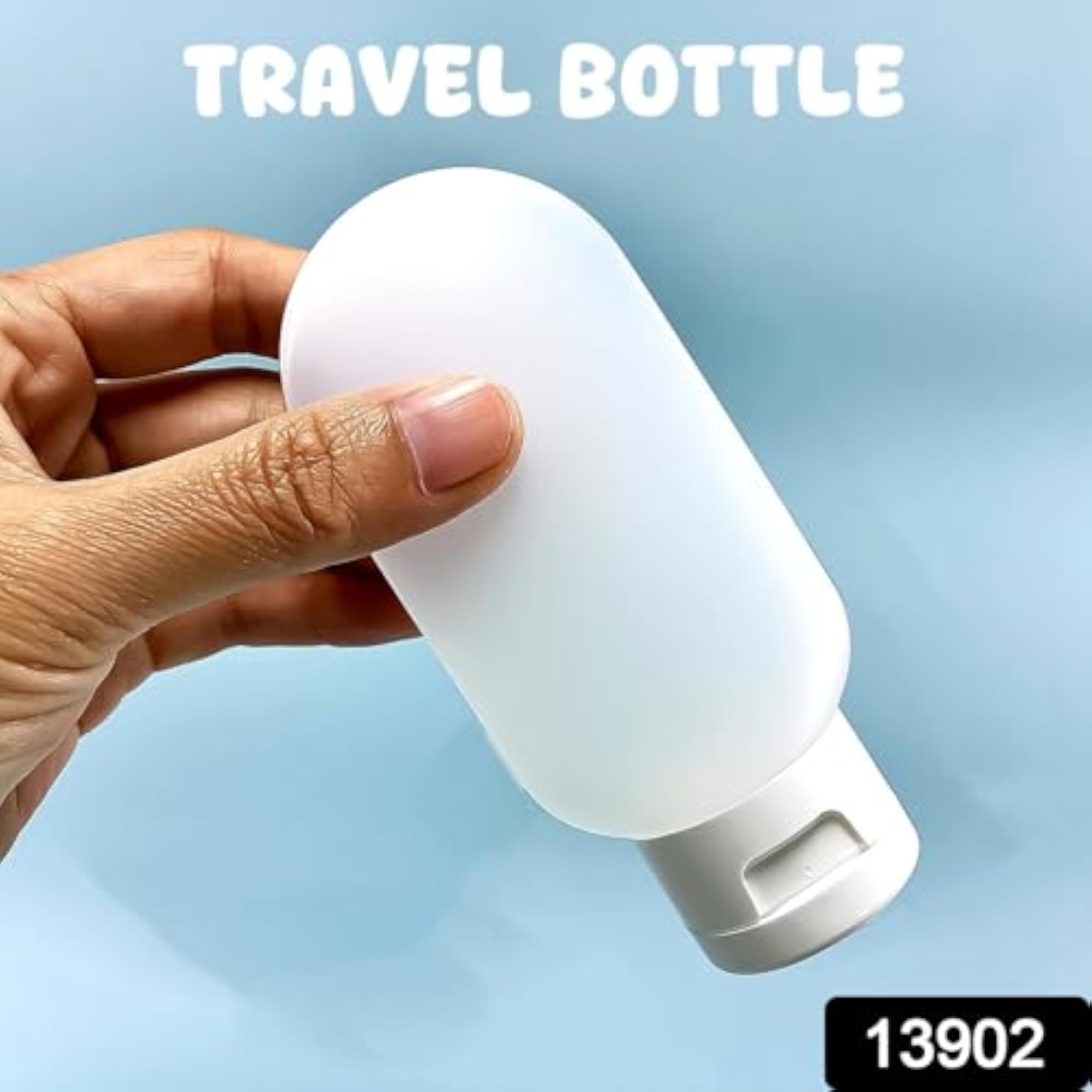 Travel Bottle Set of 2, 60ml, Plastic, Squeezable, Mix Color