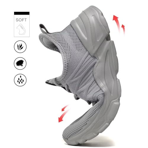 Women's Walking Shoes Lightweight Breathable Mesh Upper Casual Jogging Shoes Ladies Tennis Shoes Workout Footwear Non-Slip Gym Sneakers for Women4