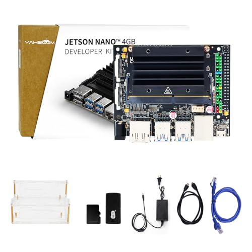 Image of Yahboom Jetson Nano 4GB SUB Developer Kit Ubuntu 18.04 ROS AI Visual Recognition (Nano SUB, Expansion Kit)