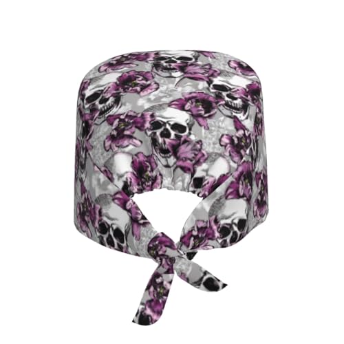 Image of Surgical Caps Men Women, Scrub Cap with Sweatband Adjustable