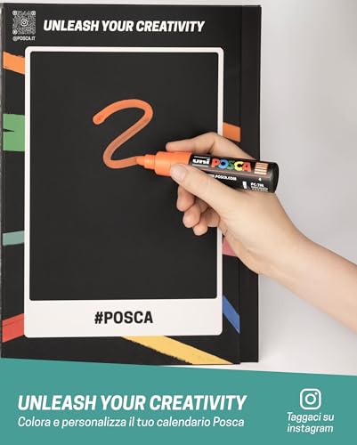 Idées cadeaux papeterie avec le calendrier Avent POSCA 2025
