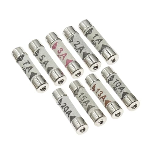 Fusible céramique BS1362 6X25MM 20A 240V pour tableau électrique de maison