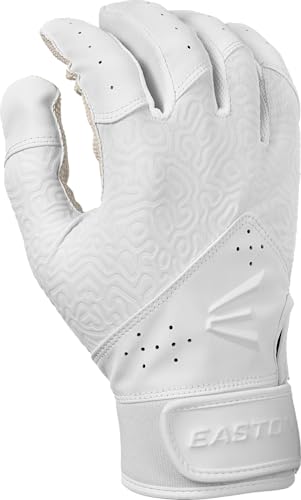 Easton | Fundamental 2.0 Series Fastpitch Softball Batting Gloves | Women's Medium | White/White - image 3