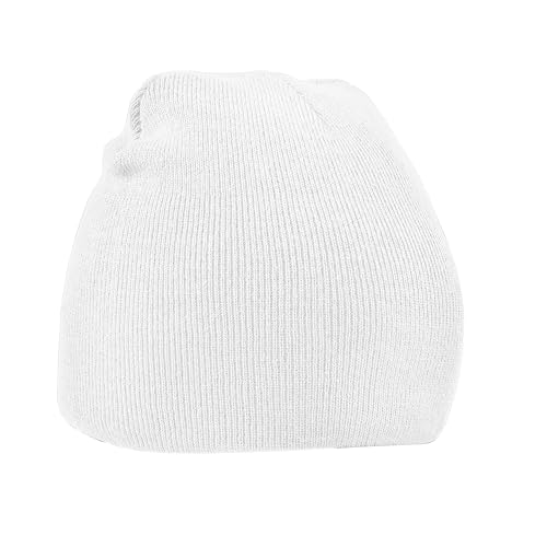 Image of Beechfield B44 Original Pull-On Beanie - White