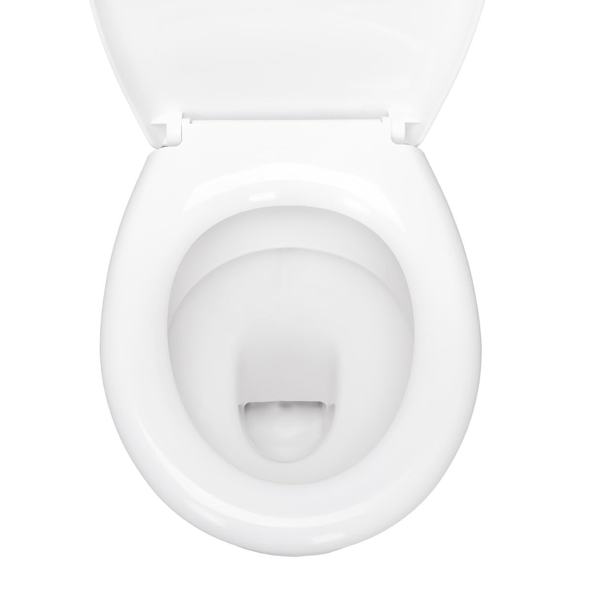 Belvit Inodoro con cisterna completa, color blanco | Fregadero profundo, salida vertical, tapa de cierre suave, cerámica