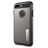 Spigen Slim Armor iPhone 7 Plus Case with Air Cushion Technology and Hybrid Drop Protection with Kickstand for iPhone 7 Plus 2016 - Gunmetal