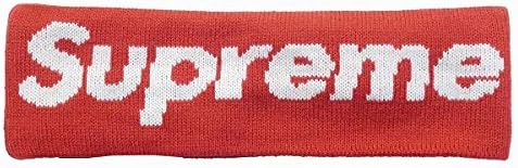 SUPREME 18AW New Era Big Logo Headband 