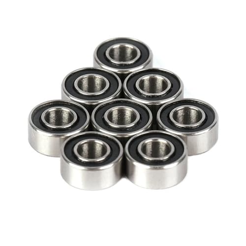 Rodamientos S608 2RS para evitar el óxido y los ruidos en ejes de 8x22x7mm 6